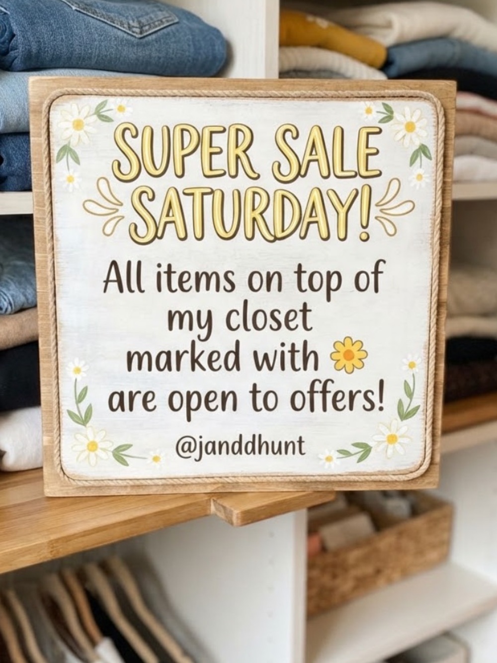 Super Sale Saturday!